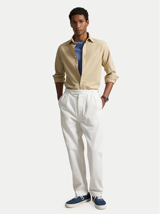 Polo Ralph Lauren Polo Ralph Lauren Košulja 710805564515 Svijetlo bež Regular Fit