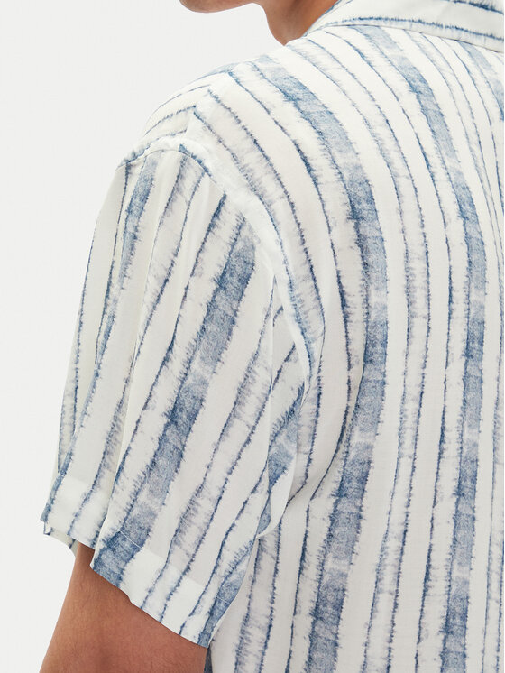 Emporio Armani Emporio Armani Marškiniai EM000593 AF12351 F0027 Žydra Regular Fit