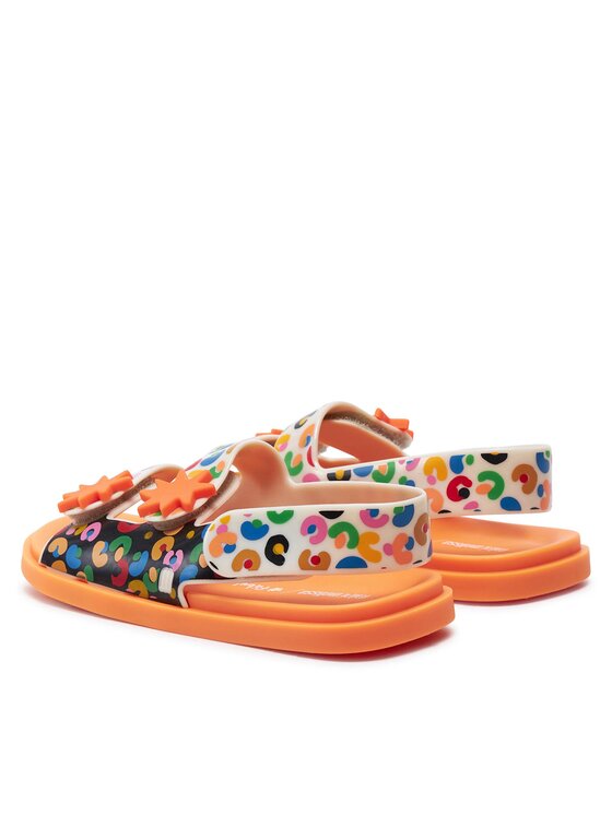 Melissa Melissa Sandale Mini Melissa Estrelar + Fabula Inf 35720 Narančasta