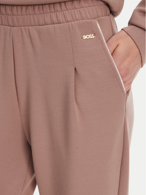 BOSS BOSS Donji dio trenerke Scuba 50545648 Bež Regular Fit