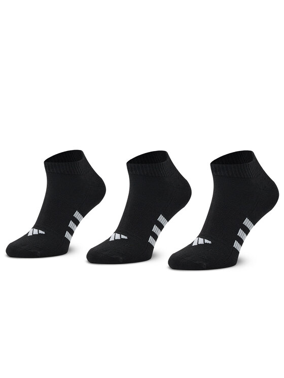 adidas adidas Set od 3 para muških niskih čarapa Light IC9529 Crna