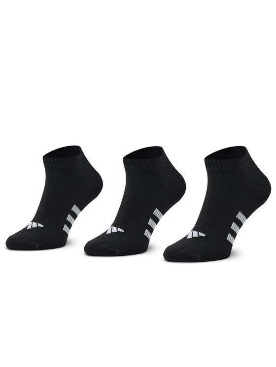 Set de 3 perechi de șosete medii pentru bărbați adidas Light IC9529 Black