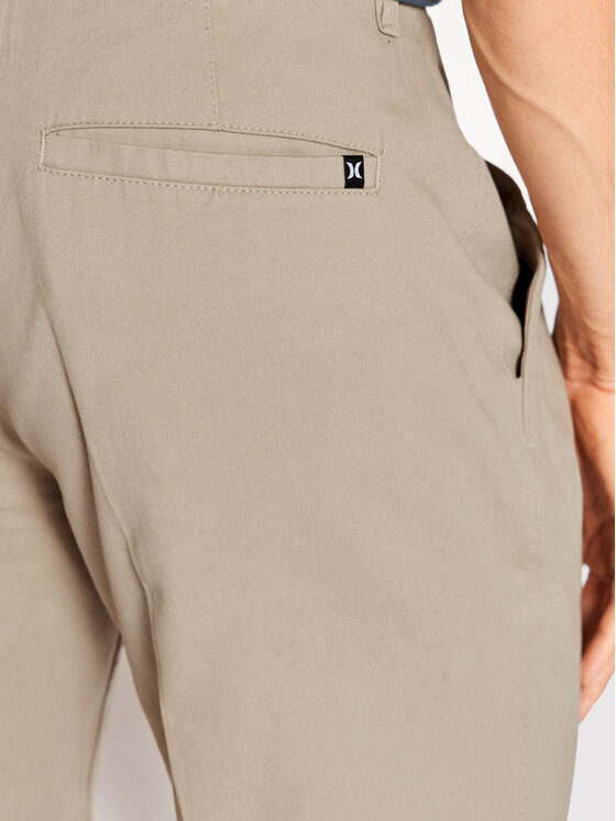 Hurley Hurley Kratke hlače Pleasure Point MWS0007090 Bež Regular Fit