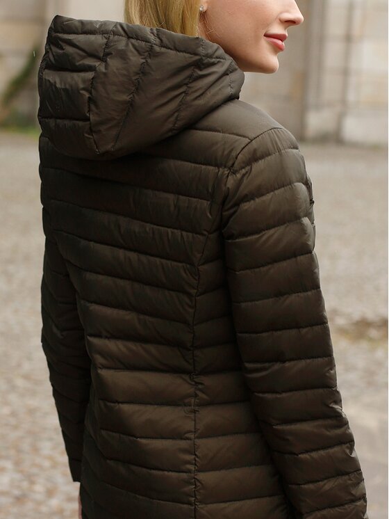 Perso Perso Dámská bunda BLH919013FX Khaki Regular Fit
