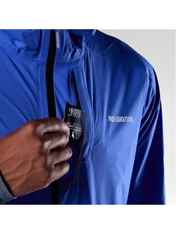 Rossignol Rossignol Kurtka przeciwdeszczowa M Rainproof 2.5L Shell Jkt Niebieski Regular Fit