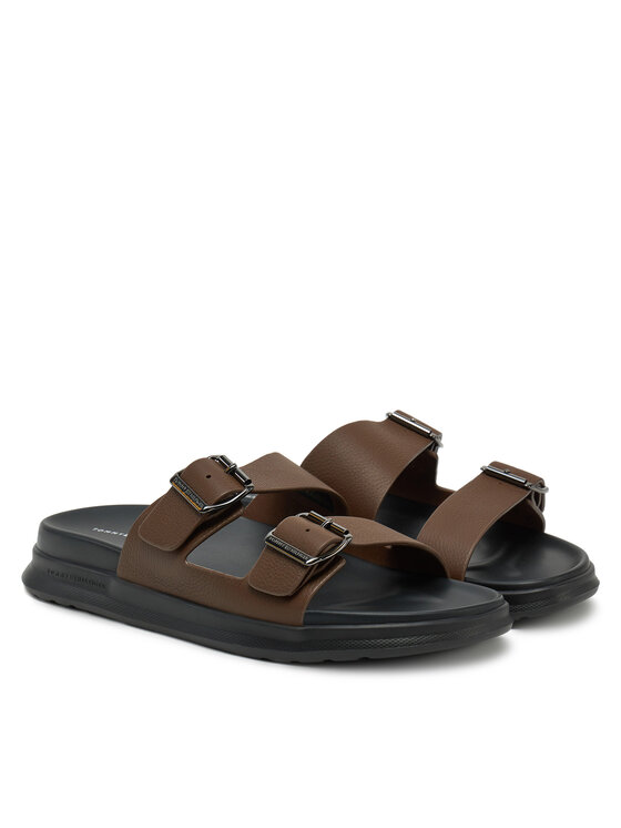 Tommy Hilfiger Tommy Hilfiger Шльопанці FM0FM05414 Коричневий