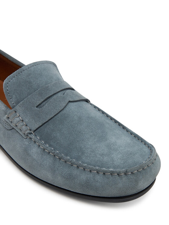 Tommy Hilfiger Tommy Hilfiger Мокасини Casual Hilfiger Suede Driver FM0FM04998 Сірий