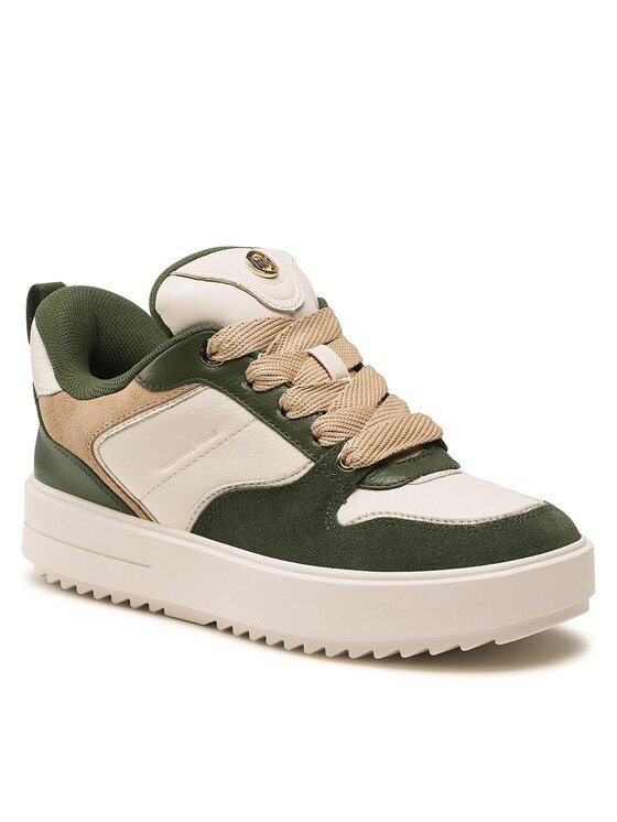 MICHAEL Michael Kors MICHAEL Michael Kors Sneakersy Rumi Lace Up 43F3RMFS4L Zelená