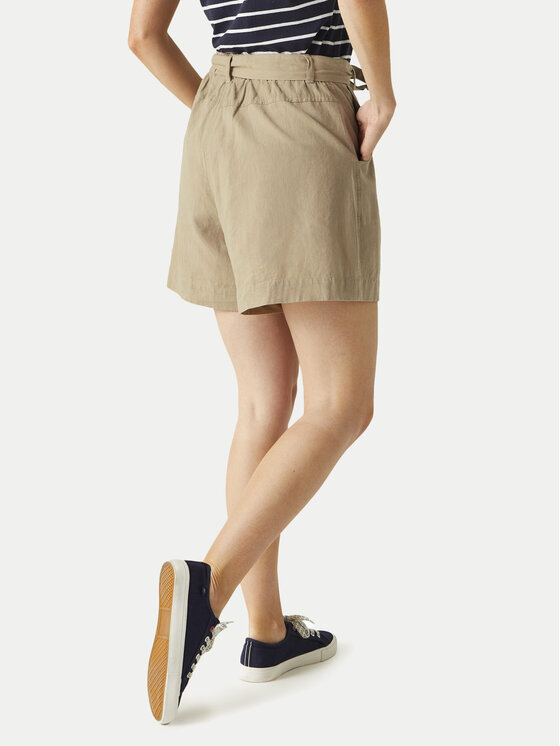 Regatta Regatta Шорти от плат Sabela II RWJ311 Бежов Relaxed Fit