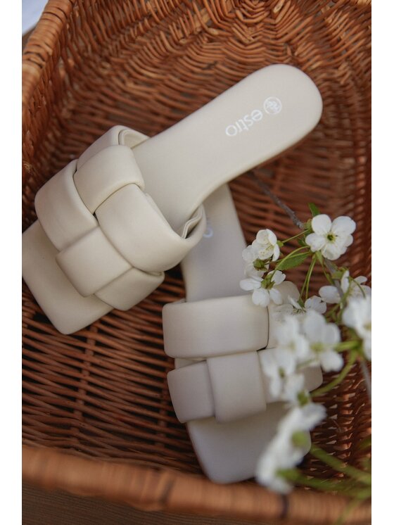 Estro Estro Ciabatte ER00114723 Beige