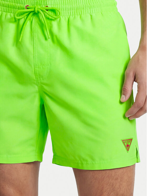 Guess Guess Pantaloncini da bagno F6GT24 WG282 MEDIUM Verde Regular Fit