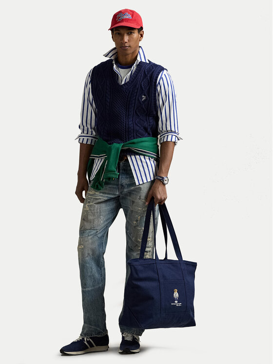 Polo Ralph Lauren Polo Ralph Lauren Torba Polo Bear 405962430001 Granatowy