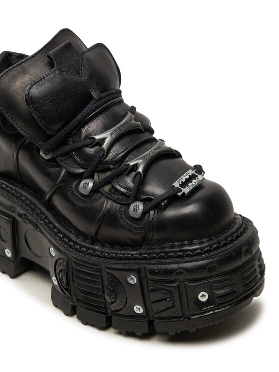 NEW ROCK NEW ROCK Sneakers M-TANK106-C2 Schwarz