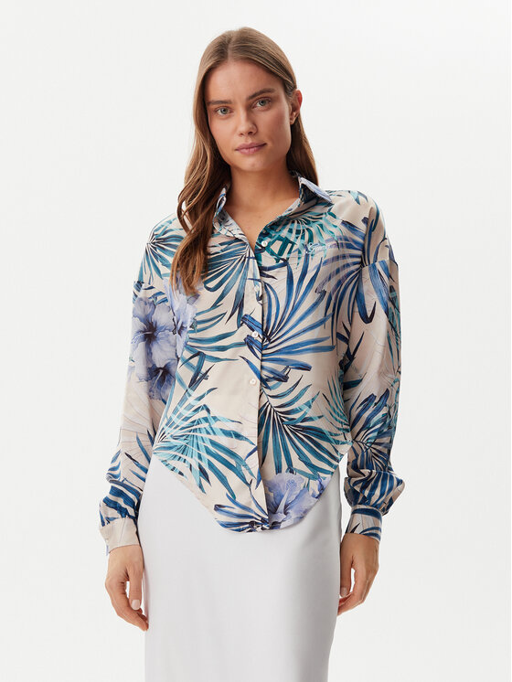 Guess Guess Košile W5GH0IWH9C2 Barevná Regular Fit