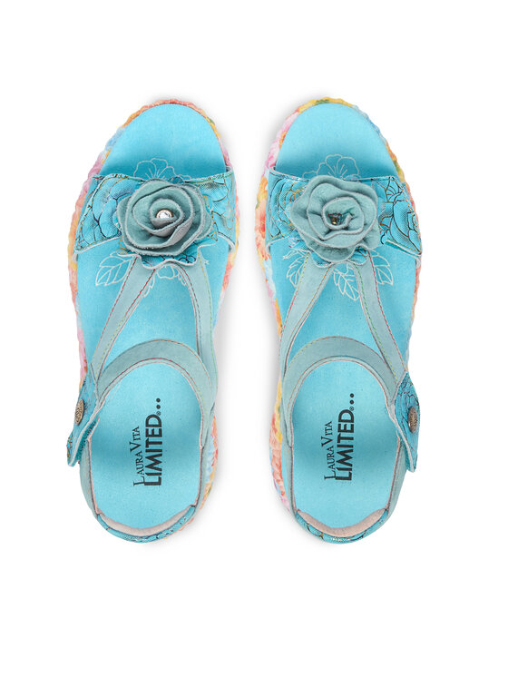 Laura Vita Laura Vita Босоніжки Nikito 01 Бірюзовий