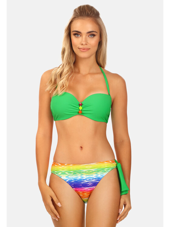 Miss Lou Miss Lou Bikini ML002 Zielony