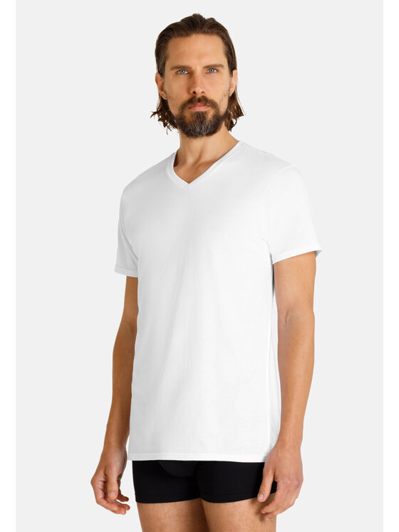 Camano Camano T-Shirt 13 Biały Classic Fit