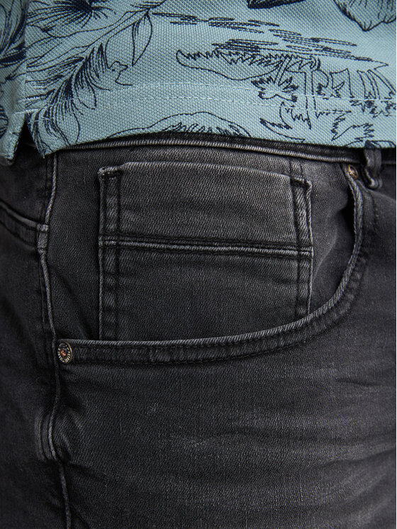 Petrol Industries Petrol Industries Pantaloncini di jeans M-1050-SHO003 Nero Regular Fit