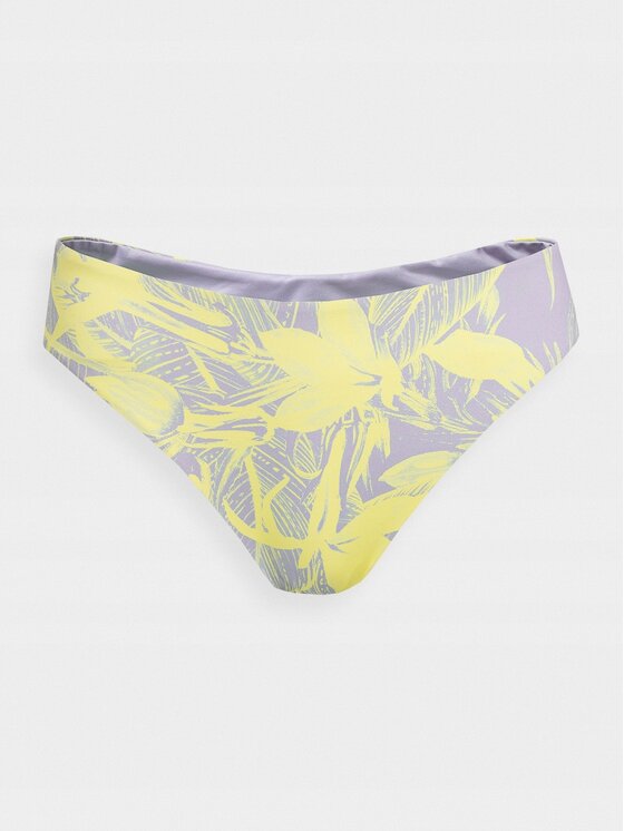 4F 4F Dół od bikini 4FSS23UBKBF025-73A Żółty
