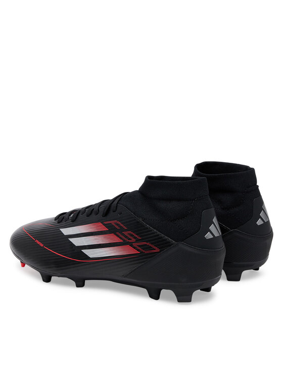 adidas adidas Buty do piłki nożnej F50 League Mid Firm/Multi-Ground JI0435 Czarny