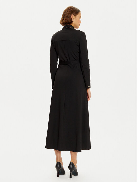 LOLA CASADEMUNT lola_casademunt Hemdkleid LF2416006 Schwarz Regular Fit