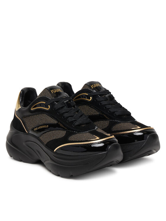 KARL LAGERFELD KARL LAGERFELD Sneakers Kontour Wedge KL68016 Negru
