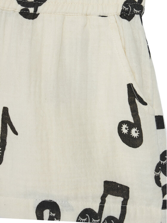 MINI RODINI MINI RODINI Pantaloncini di tessuto 2523016210 Bianco Regular Fit