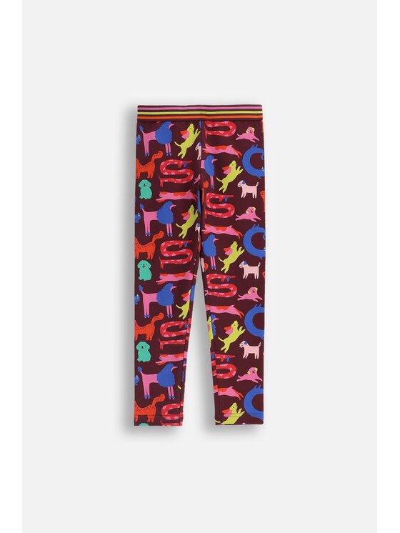 Coccodrillo Coccodrillo Legginsy ZC5122101AGK-022 Kolorowy