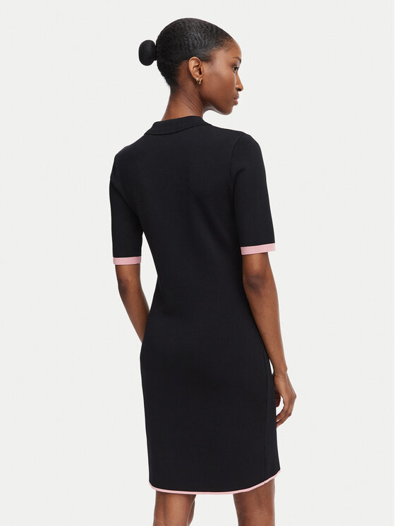 Guess Guess Ежедневна рокля G6YK40 Z1082 Черен Slim Fit