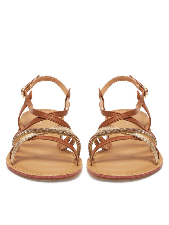 DeeZee DeeZee Sandály MTO 7968 Hnědá