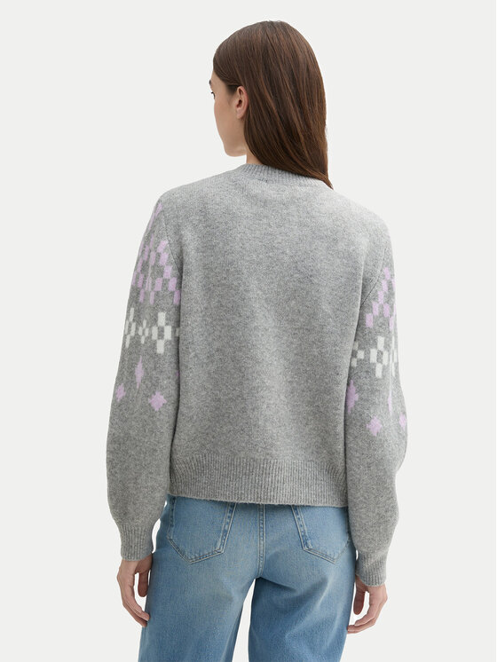 Tom Tailor Denim Tom Tailor Denim Cardigan 1043970 Grigio Regular Fit
