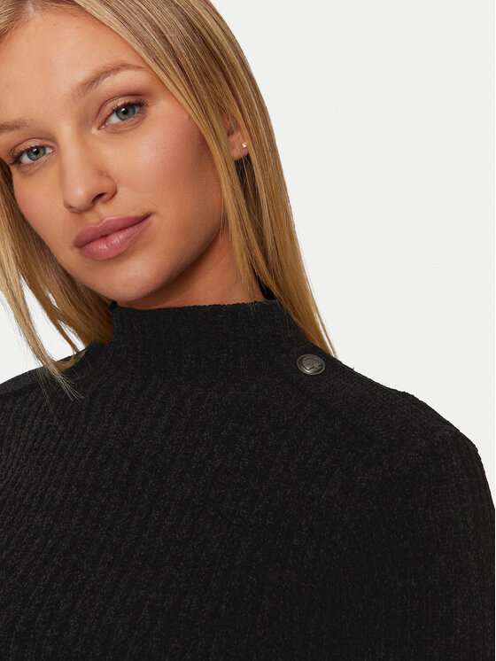 Guess Guess Kötött ruha Keily W4BK27 Z3JE0 Fekete Regular Fit