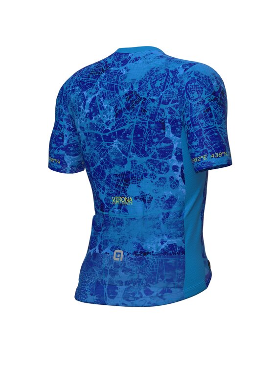 Alé Cycling Alé Cycling Koszulka rowerowa PR-E Town Niebieski Fitted Fit