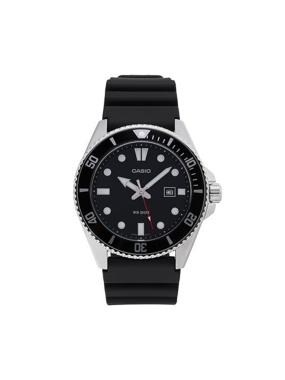 Casio Pulkstenis Duro Diver MDV-107-1A1VEF Melns