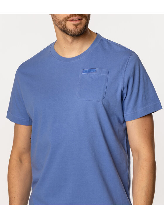 Lee Cooper Lee Cooper T-Shirt POCKET 1160 Niebieski Regular Fit