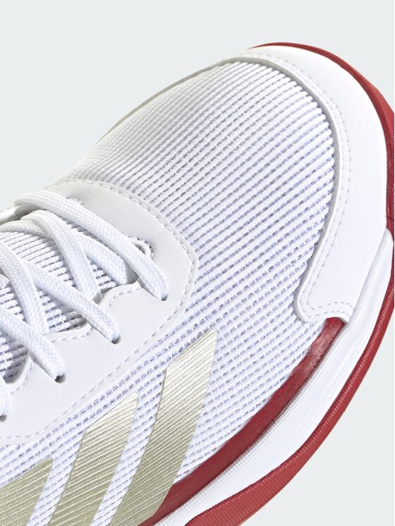 adidas adidas Buty do padla Crazyquick Kids Biały