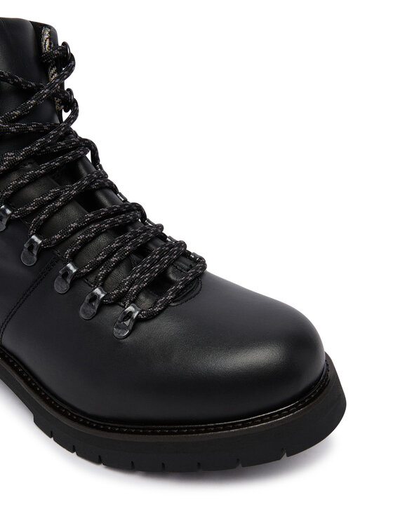 Tommy Hilfiger Tommy Hilfiger Trzewiki Elevated Outdoor Lth Wpm Boot FM0FM05995 Czarny