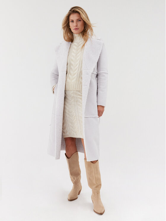 Patrizia Pepe Patrizia Pepe Кожух 2O0087/E012-W356 Сив Regular Fit