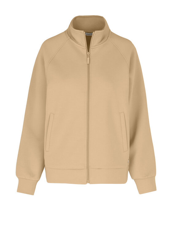 Volcano Volcano Bluza B-ELIA Beżowy Regular Fit