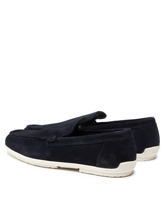 Calvin Klein Calvin Klein Mokaszin Driving Shoe Sue HM0HM00433 Sötétkék