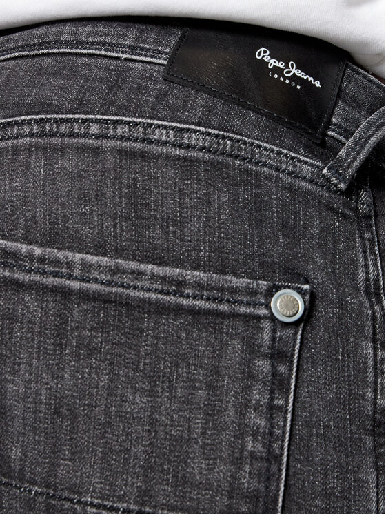 Pepe Jeans Pepe Jeans Džinsai Finsbury PM200338 Juoda Skinny Fit