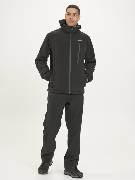 Weather Report Weather Report Giacca impermeabile Delton WR201566 Nero Regular Fit