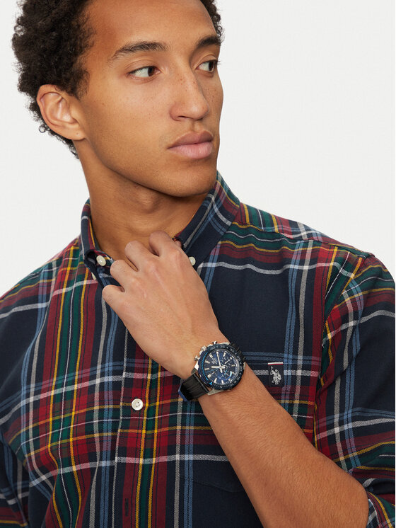 U.S. Polo Assn. U.S. Polo Assn. Hemd MUP3583 Dunkelblau Regular Fit