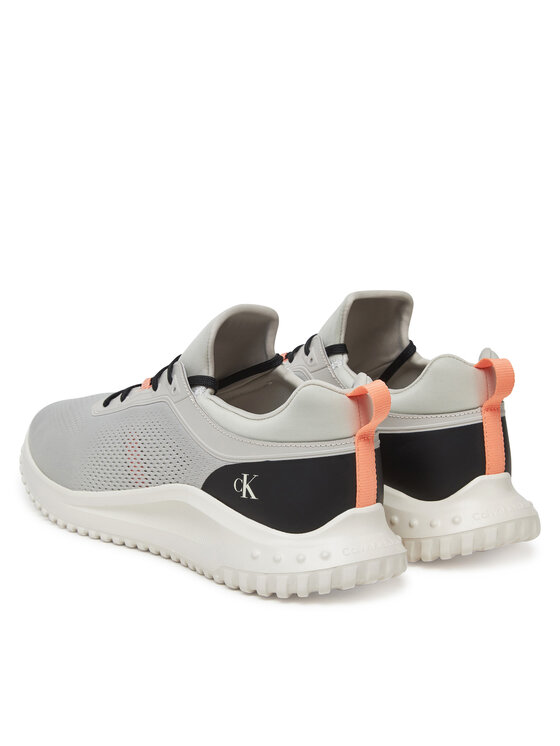 Calvin Klein Jeans Calvin Klein Jeans Сникърси Eva Runner Tech Knit YM0YM01293 Сив