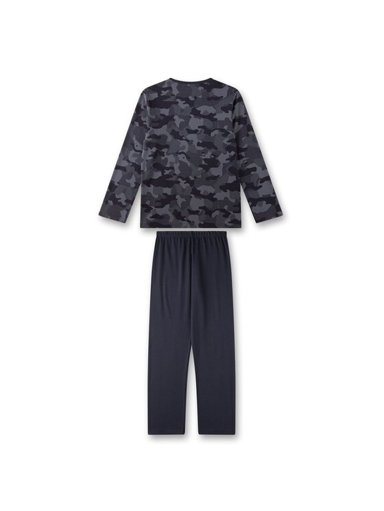 Sanetta Sanetta Piżama 27966 Czarny Comfort Fit