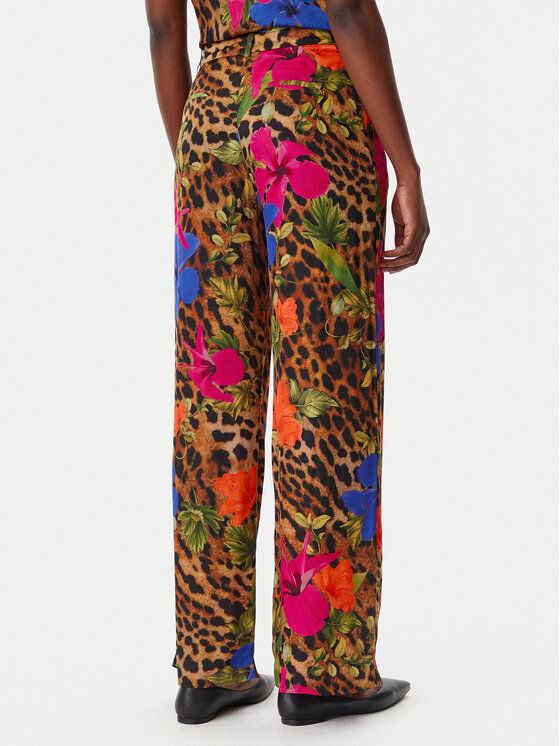 LOLA CASADEMUNT LOLA CASADEMUNT Spodnie palazzo MS2514015 Kolorowy Wide Leg