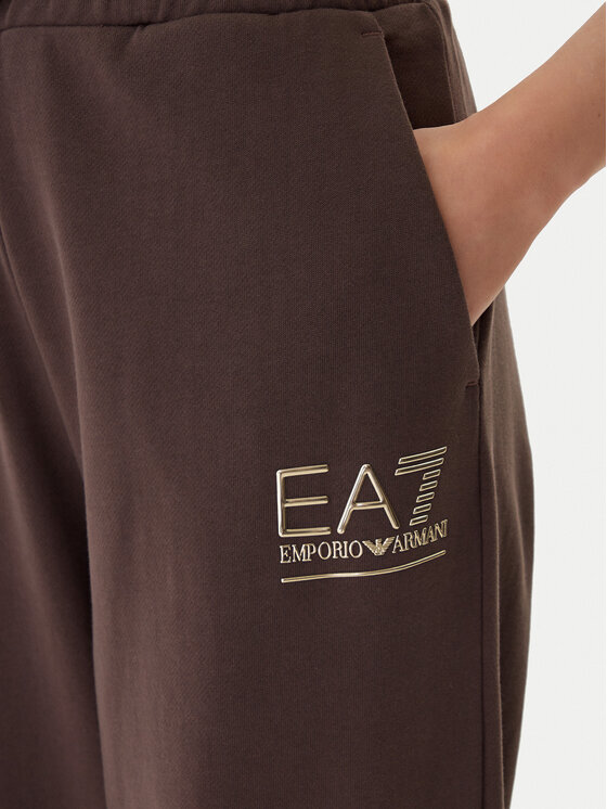 EA7 Emporio Armani EA7 Emporio Armani Dressipüksid 7W000418 AF12473 U6063 Pruun Regular Fit