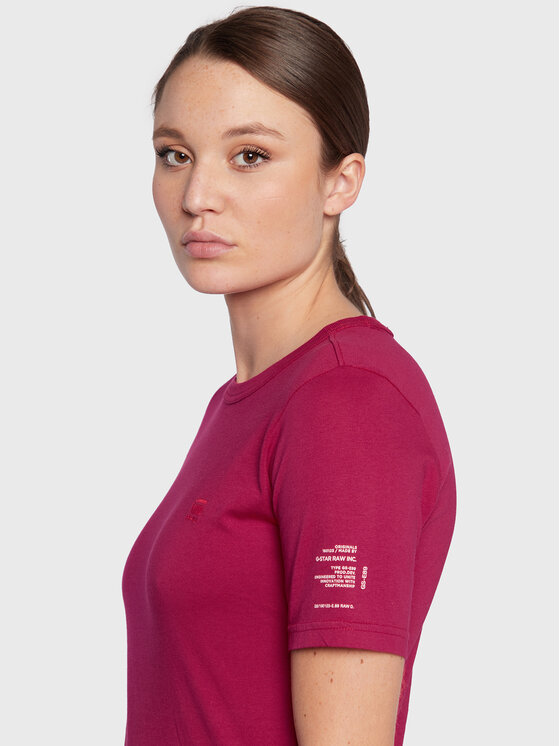G-Star Raw G-Star Raw T-shirt Mysid D21241-C506-D305 Ružičasta Slim Fit