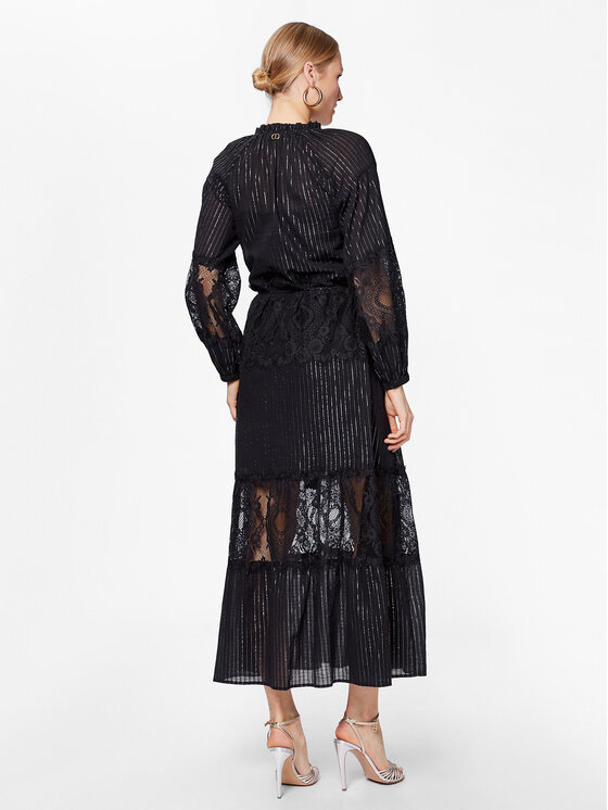 TWINSET TWINSET Повсякденна сукня 231TT2093 Чорний Regular Fit