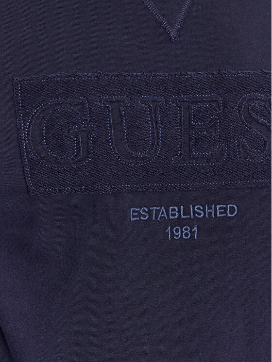 Guess Guess Džemperis M3BQ08 K9Z21 Mėlyna Regular Fit